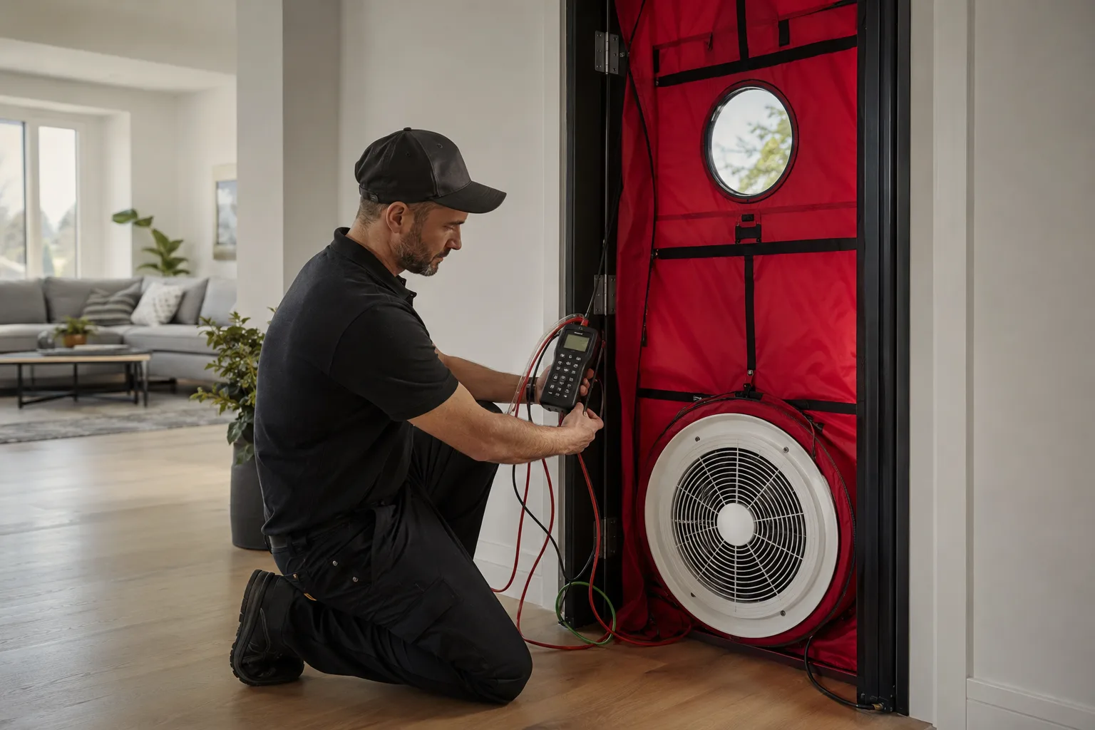 Ispitivanje zrakopropusnosti - Blower Door test